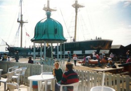 Fregatten Jylland sommeren 1993