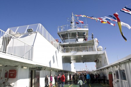 Isefjord ved navngivningen 20. april 2013