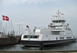 Isefjord indvies og skal ud på sin jomfrurejse. 17 maj 2013
