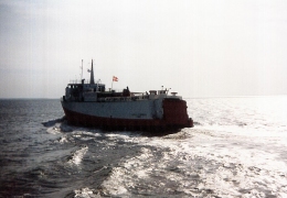 Søby-færgen i dens gamle udseende - 30.09.1994