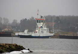 Udbyhøj Kabelfærge 27. december 2009