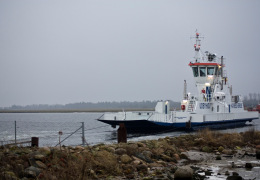 Udbyhøj Kabelfærge 27. december 2009