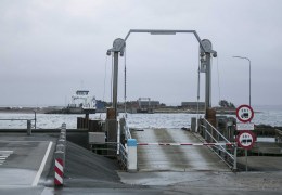 Venø Færgen 22. februar 2014