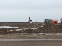Landvindings projektet i Nordhavnen 13. januar 2017