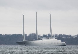 A - Sailing Yacht A 6. februar 2017