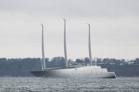 A - Sailing Yacht A 6. februar 2017