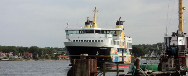 Ærøskøbing i dens nye farve 2. juni 2013