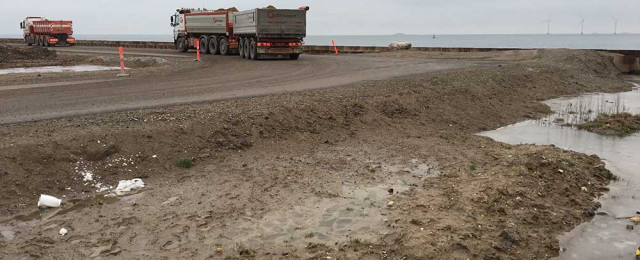 Landvindings projektet i Nordhavnen 13. januar 2017