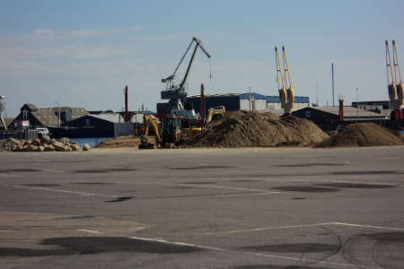 Dolphin Jet\'s havneanlæg i Kalundborg 27. maj 2012