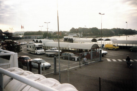Opmarchområdet ved Fåborg Gelting færgen 30. september 1994