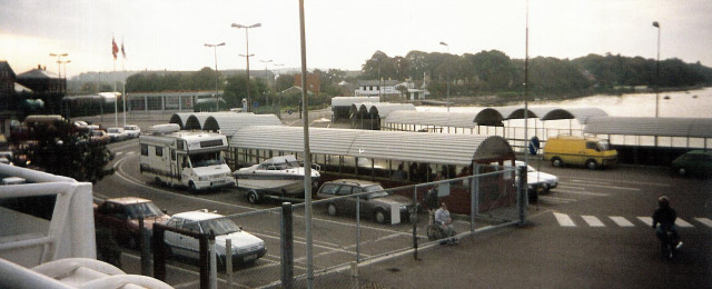 Opmarchområdet ved Fåborg Gelting færgen 30. september 1994