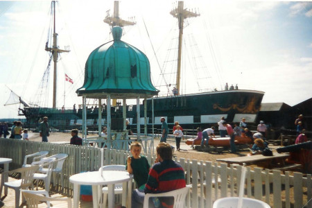 Fregatten Jylland sommeren 1993