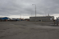 Den gamle administrationsbygning og billetsalg 10-05-2012