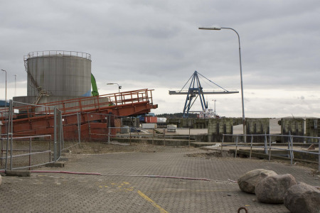 De gamle havnelejer i Hundested 10. maj 2012