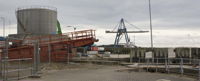 De gamle havnelejer i Hundested 10. maj 2012