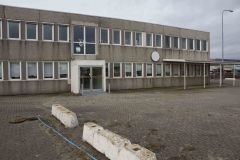 Den gamle administrationsbygning og billetsalg 10-05-2012