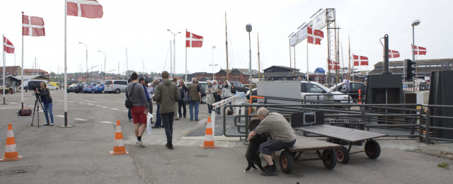 Isefjord på vej ud på sin Jomfrurejse 17. maj 2013