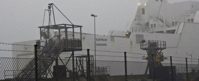 Kattegat i Kalundborg 29. oktober 2011