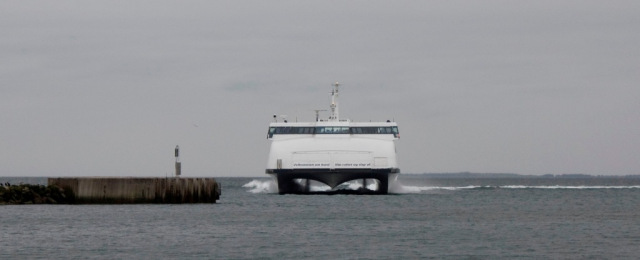 Mai Mols ved Odden havn 7. maj 2010