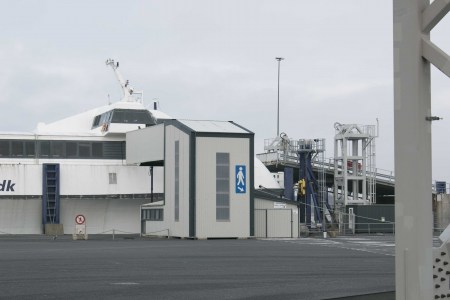 Mai Mols og Ebeltoft havn 23. februar 2014
