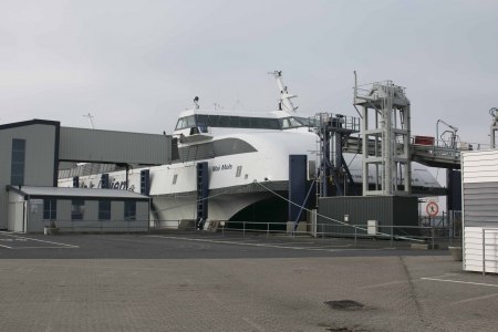 Mai Mols og Ebeltoft havn 23. februar 2014