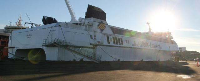 Mie Mols i Frederikshavn til skrotning 2013