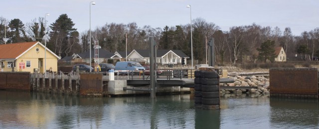 Det nye havneleje i Rørvig havn 6. april 2013