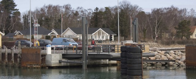 Det nye havneleje i Rørvig havn 6. april 2013