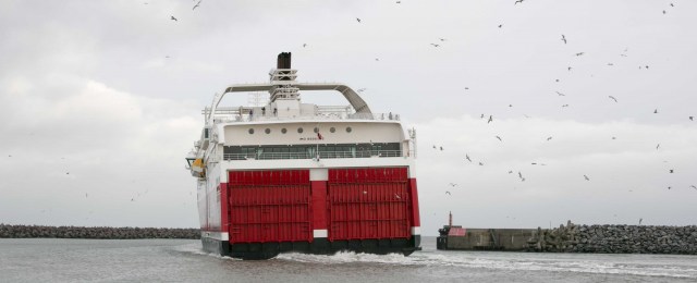 Stavangerfjord 22. februar 2014