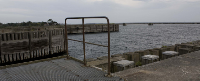 De gamle havnelejer til Storebæltsfærgerne - 3. august 2012