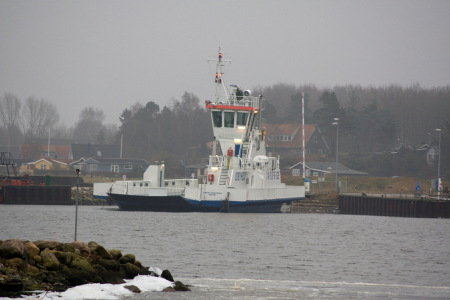 Udbyhøj Kabelfærge 27. december 2009