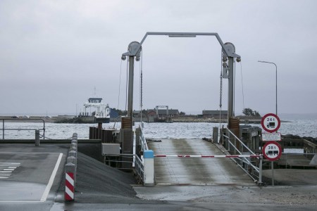 Venø Færgen 22. februar 2014