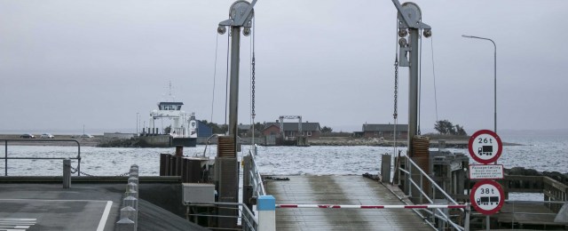 Venø Færgen 22. februar 2014