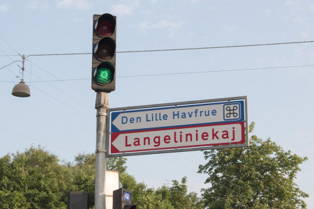 På vej til Lange Linie 31. maj 2016