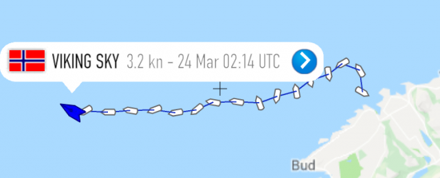 Viking Sky 24. marts 2019