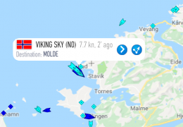 Viking Sky 24. marts 2019